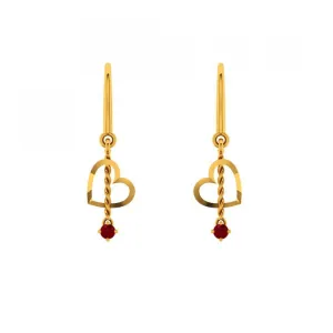 14KT (585) Yellow Gold Earring For Women
