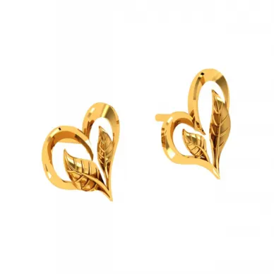 14KT (585) Yellow Gold Earrings For Women
