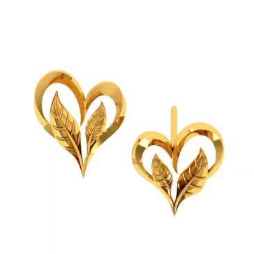 14KT (585) Yellow Gold Earrings For Women
