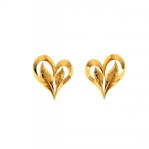 14KT (585) Yellow Gold Earrings For Women