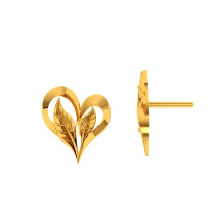 14KT (585) Yellow Gold Earrings For Women