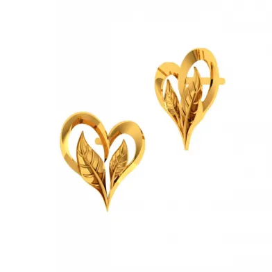 14KT (585) Yellow Gold Earrings For Women