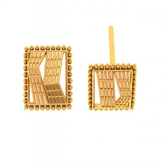 14KT (585) Yellow Gold Earrings For Women