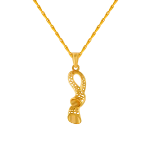 14KT (585) Yellow Gold Pendant For Women