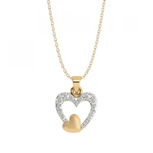 14KT (585) Yellow Gold Pendant For Women