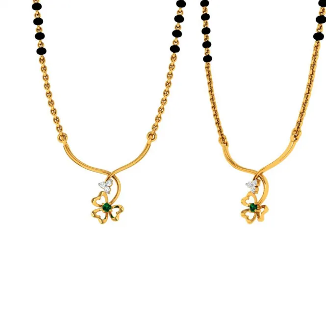 14KT (585) Yellow Gold Pendant For Women