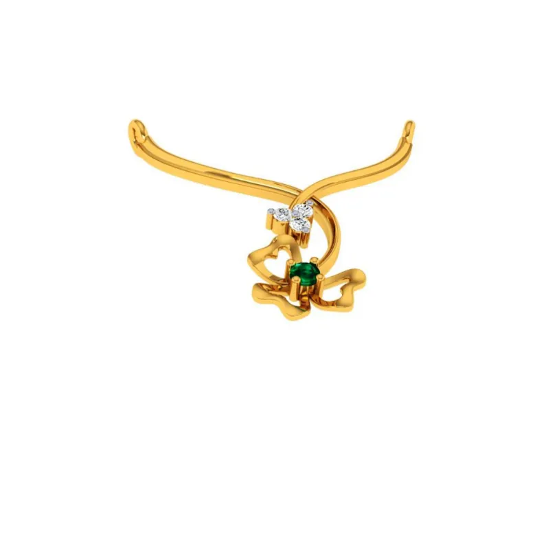 14KT (585) Yellow Gold Pendant For Women