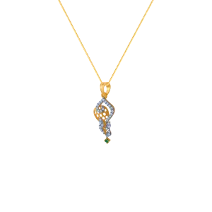 14KT (585) Yellow Gold Pendant For Women