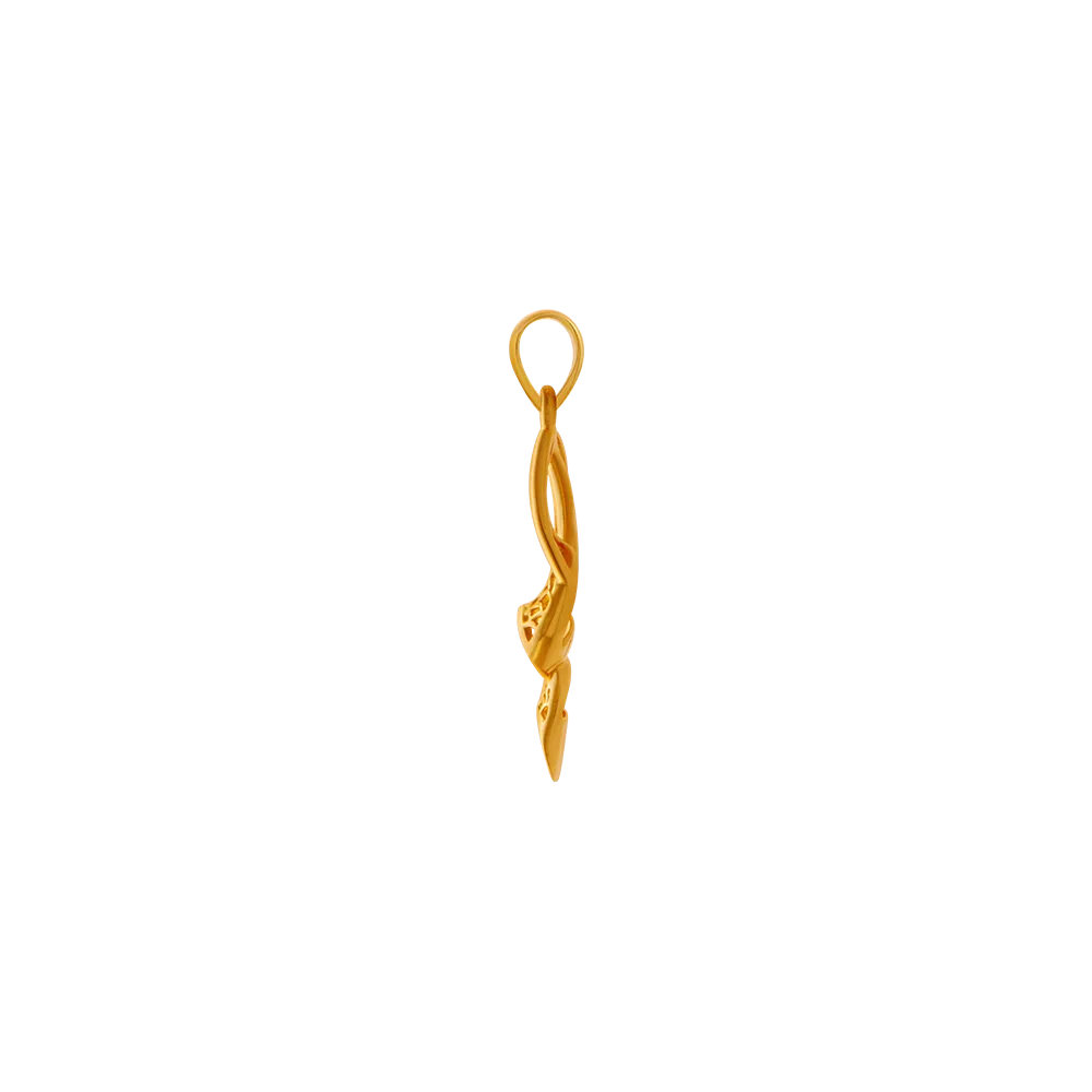 14KT (585) Yellow Gold Pendant For Women