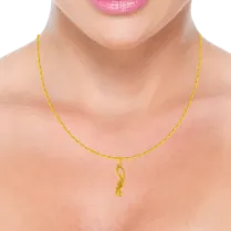 14KT (585) Yellow Gold Pendant For Women