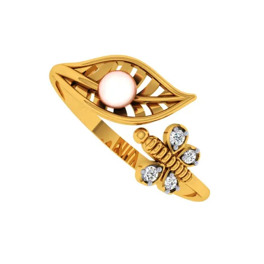 14KT (585) Yellow Gold Ring For Women