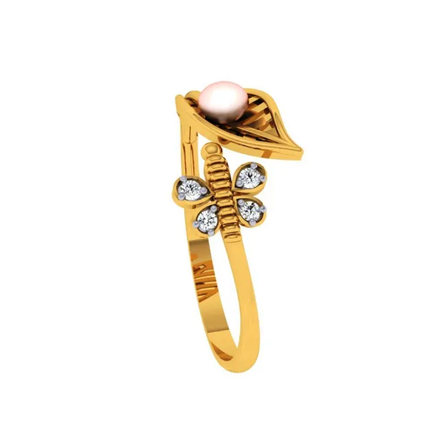 14KT (585) Yellow Gold Ring For Women