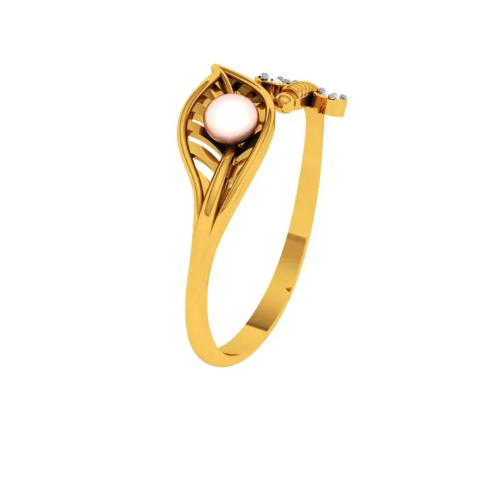14KT (585) Yellow Gold Ring For Women