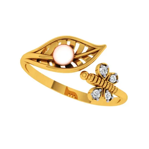 14KT (585) Yellow Gold Ring For Women