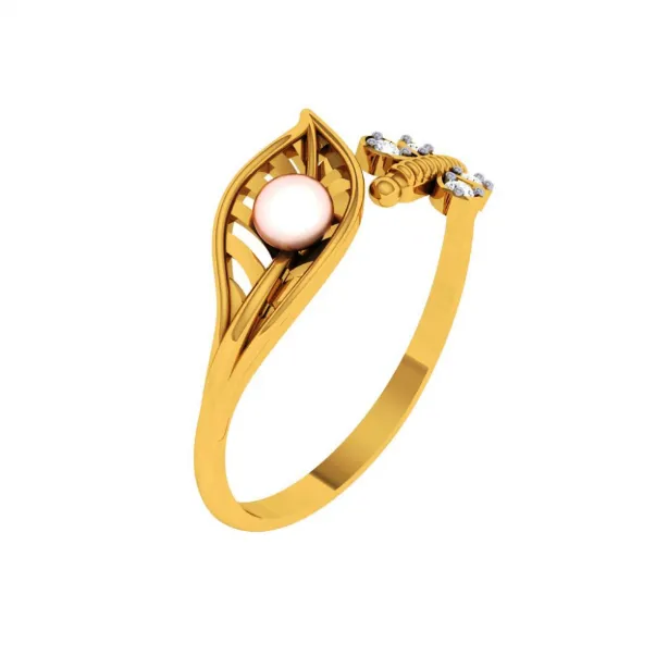 14KT (585) Yellow Gold Ring For Women
