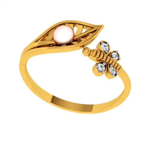 14KT (585) Yellow Gold Ring For Women