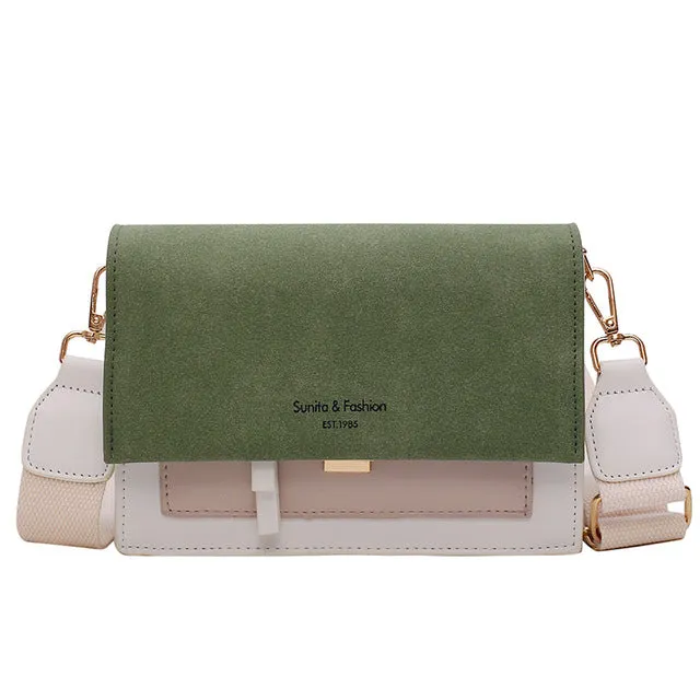 2019 new mini handbags women fashion ins ultra fire retro wide shoulder strap messenger bag purse simple style Crossbody Bags Fashion Nova Bags