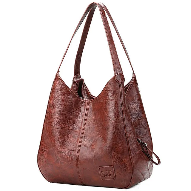 2019 Vintage Women Shoulder Bag Female Causal Totes Bags Large Capacity Luxury Designer High Quality Ladies Handbag Sac Femme Fashion Nova Bags