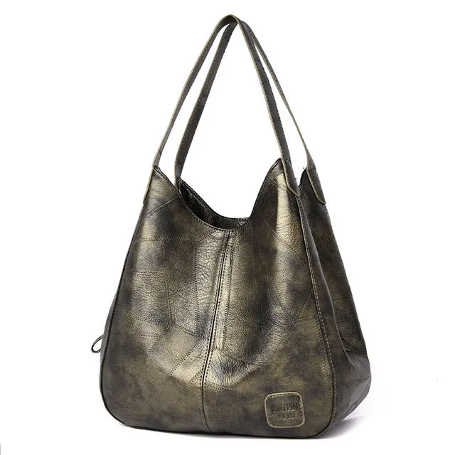 2019 Vintage Women Shoulder Bag Female Causal Totes Bags Large Capacity Luxury Designer High Quality Ladies Handbag Sac Femme Fashion Nova Bags