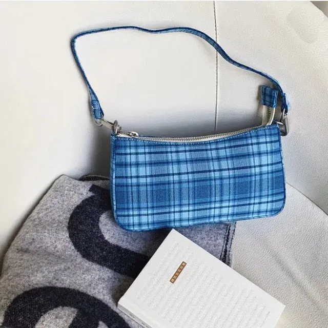 2020 hot sale vintage retro bags designer ladies hand bags French plaid red bag woman elegant small bolsa feminina shoulder bags Fashion Nova Bags