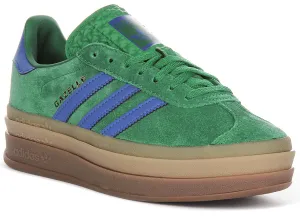 Adidas Gazelle Bold W In Green For Women Shoes Adidas