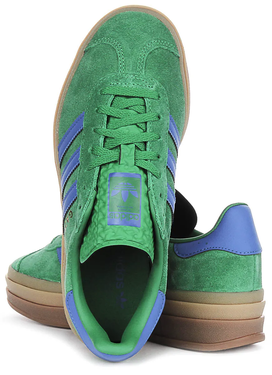Adidas Gazelle Bold W In Green For Women Shoes Adidas