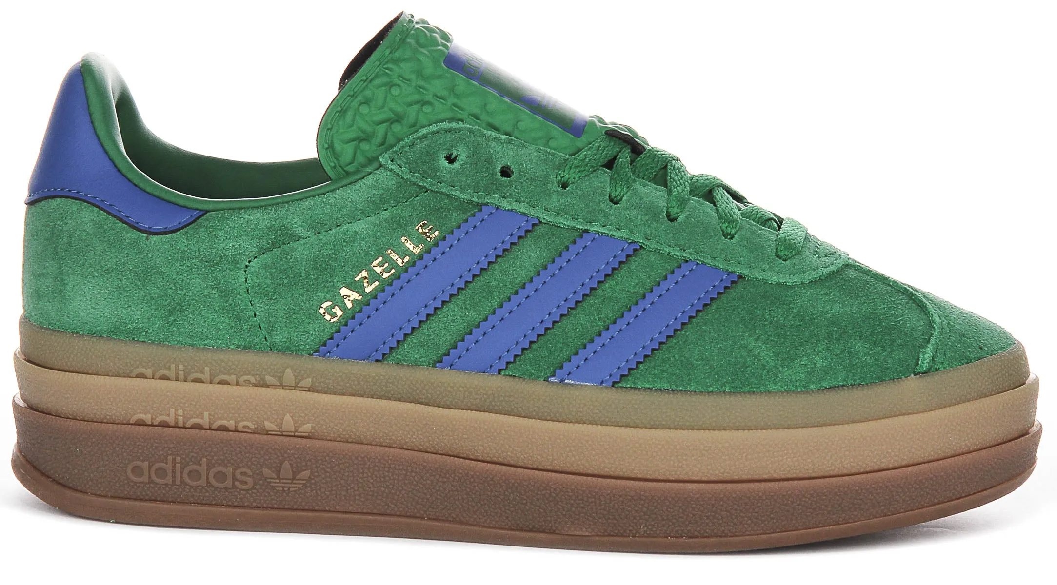 Adidas Gazelle Bold W In Green For Women Shoes Adidas