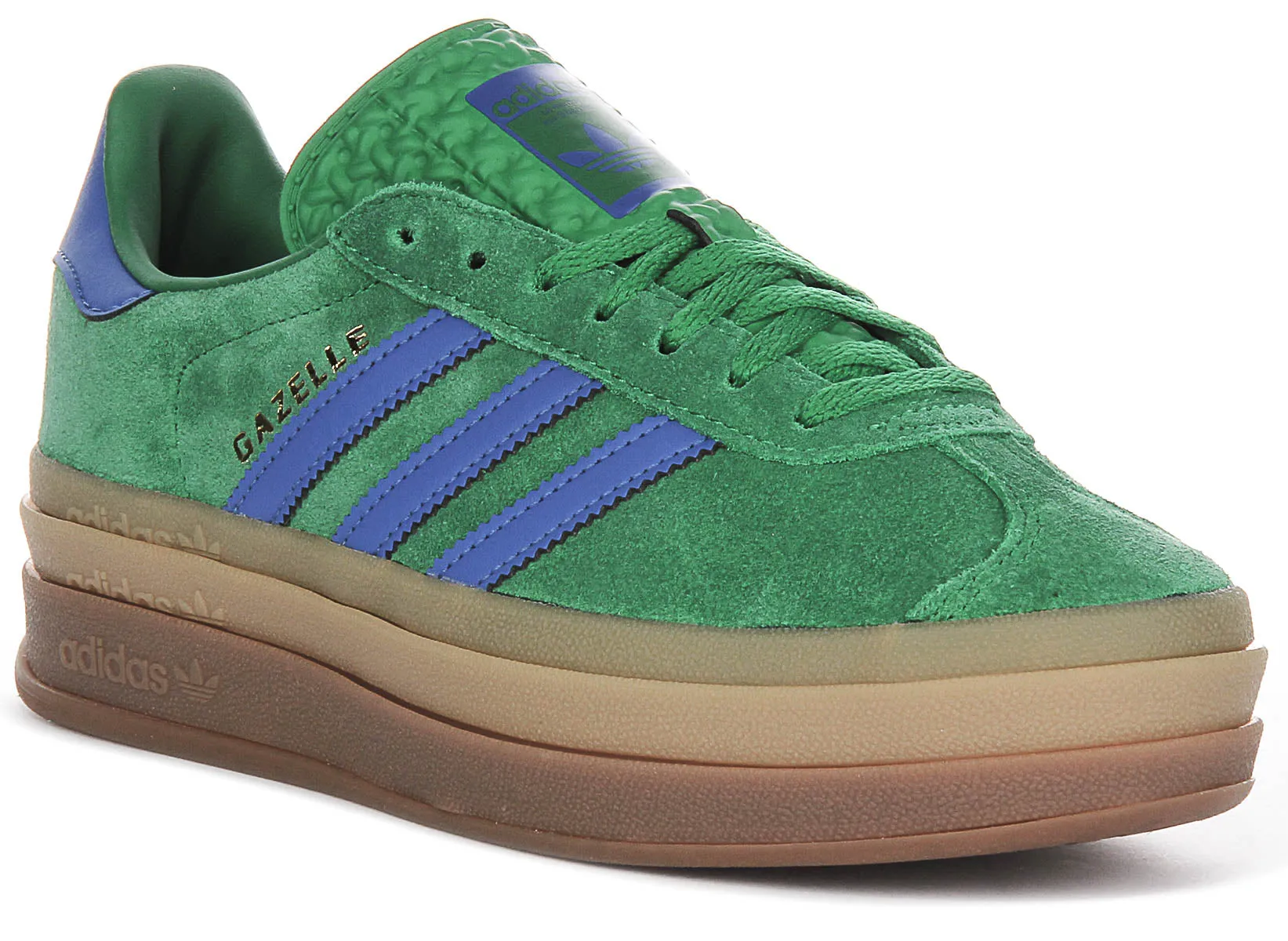 Adidas Gazelle Bold W In Green For Women Shoes Adidas