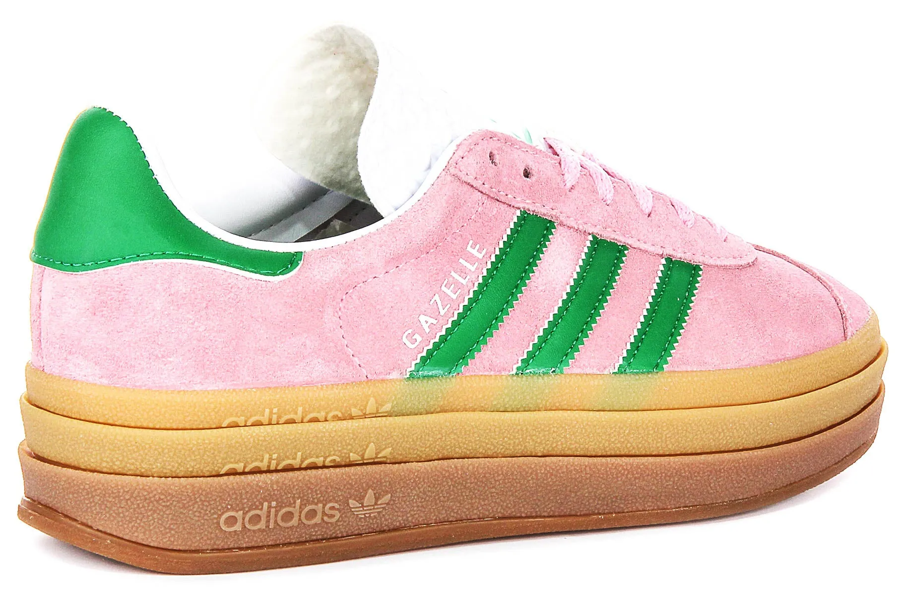 Adidas Gazelle Bold W In Pink White For Women Shoes Adidas