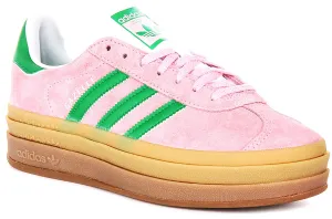 Adidas Gazelle Bold W In Pink White For Women Shoes Adidas