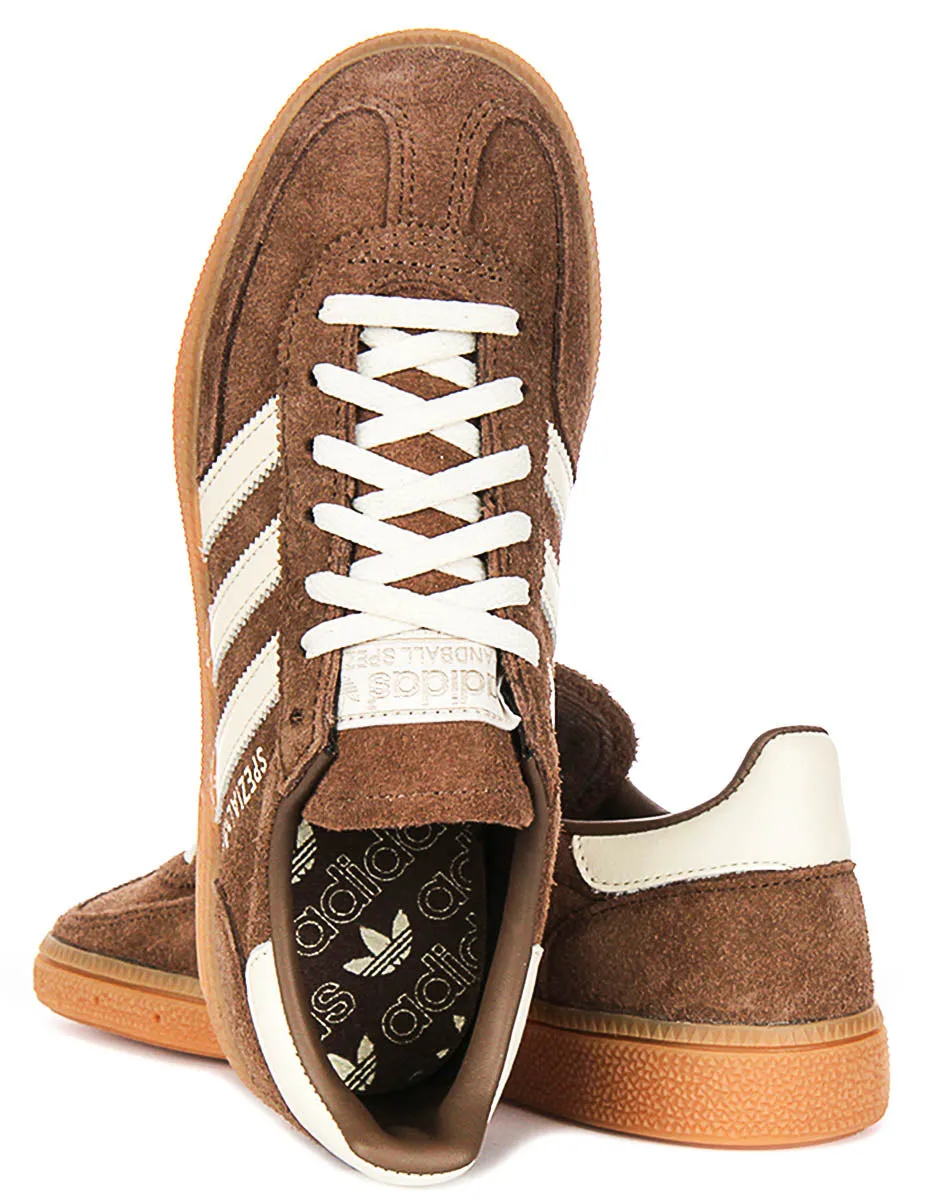 Adidas Handball Spezial In Brown White For Women Shoes Adidas