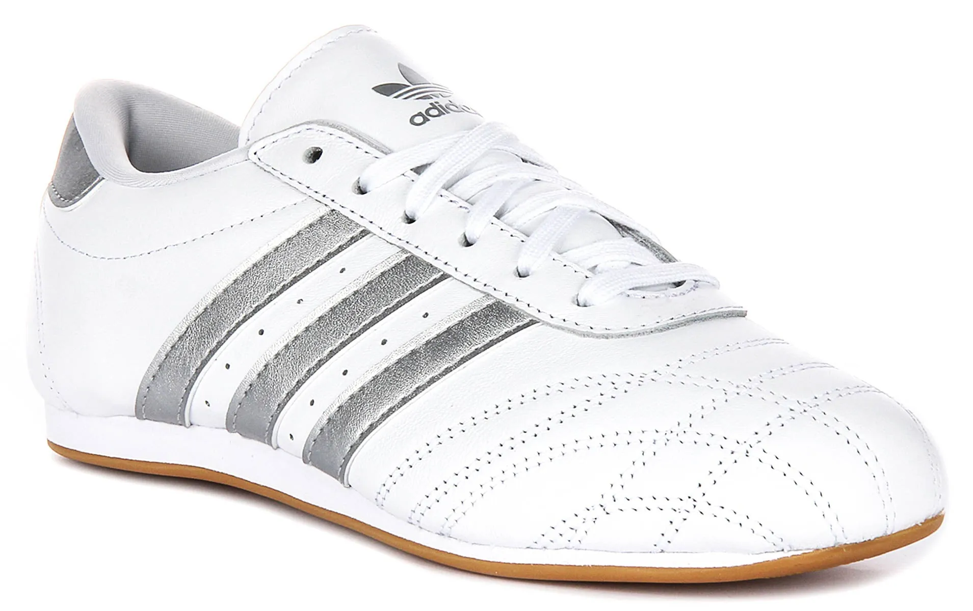Adidas Taekwondo In White Silver For Women Shoes Adidas