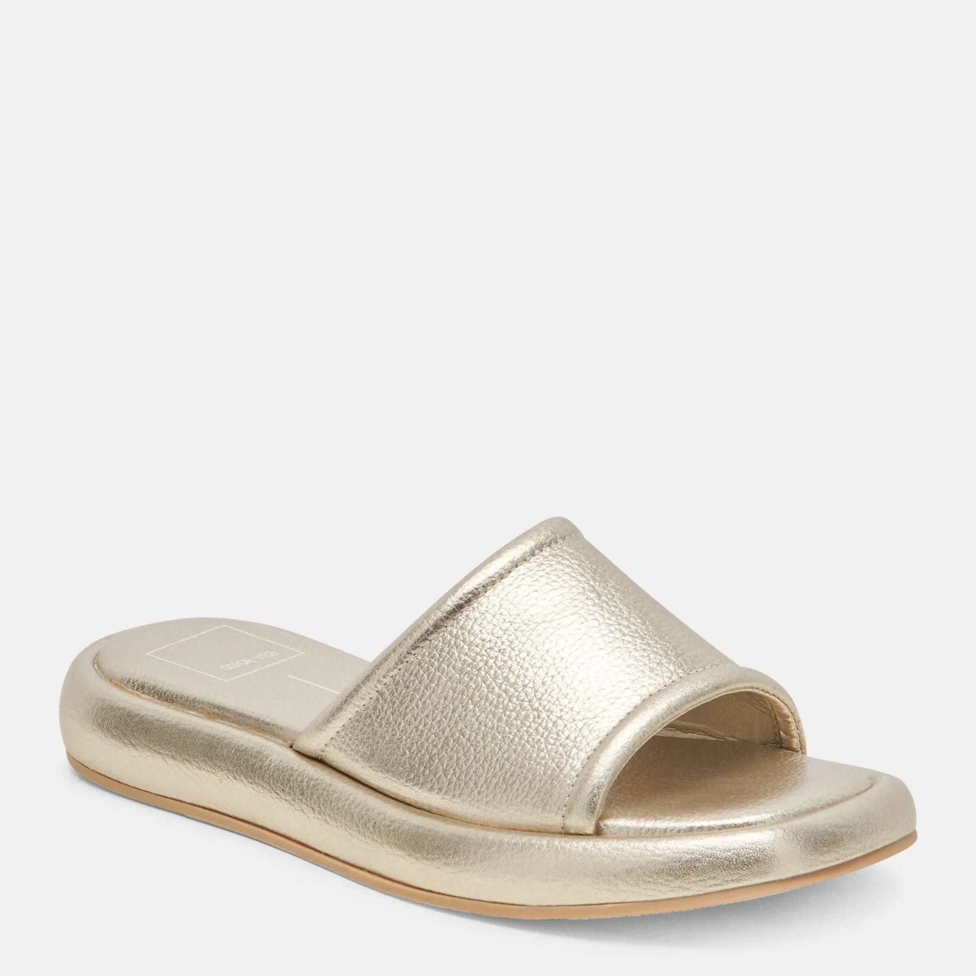 Aisha Sandals Gold Metallic Leather