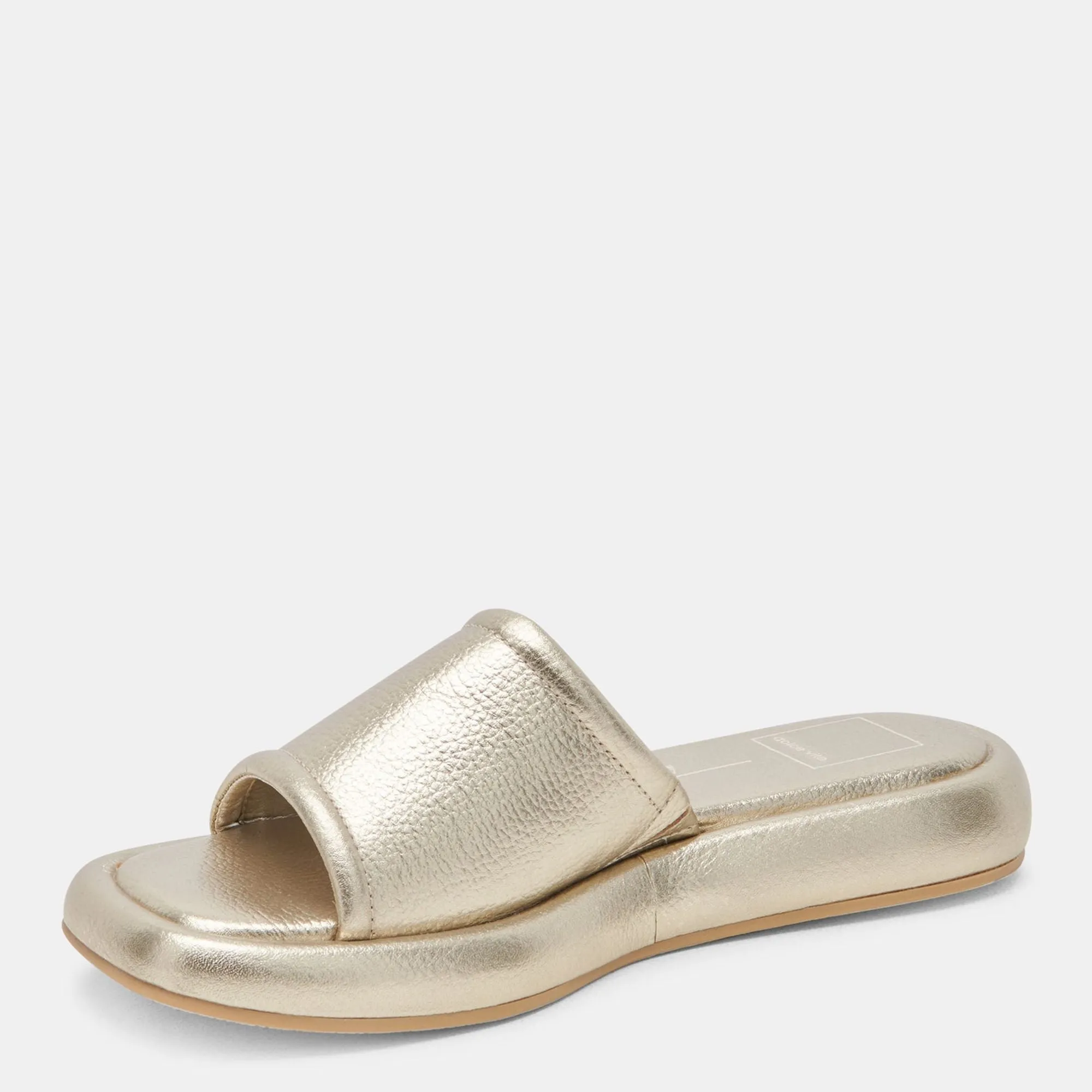Aisha Sandals Gold Metallic Leather