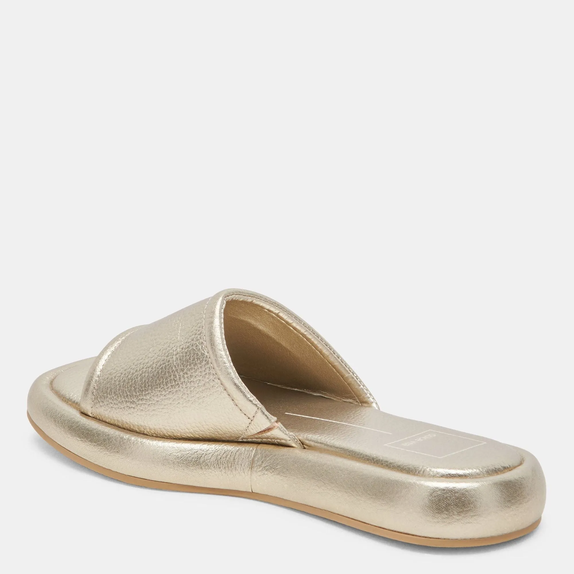 Aisha Sandals Gold Metallic Leather