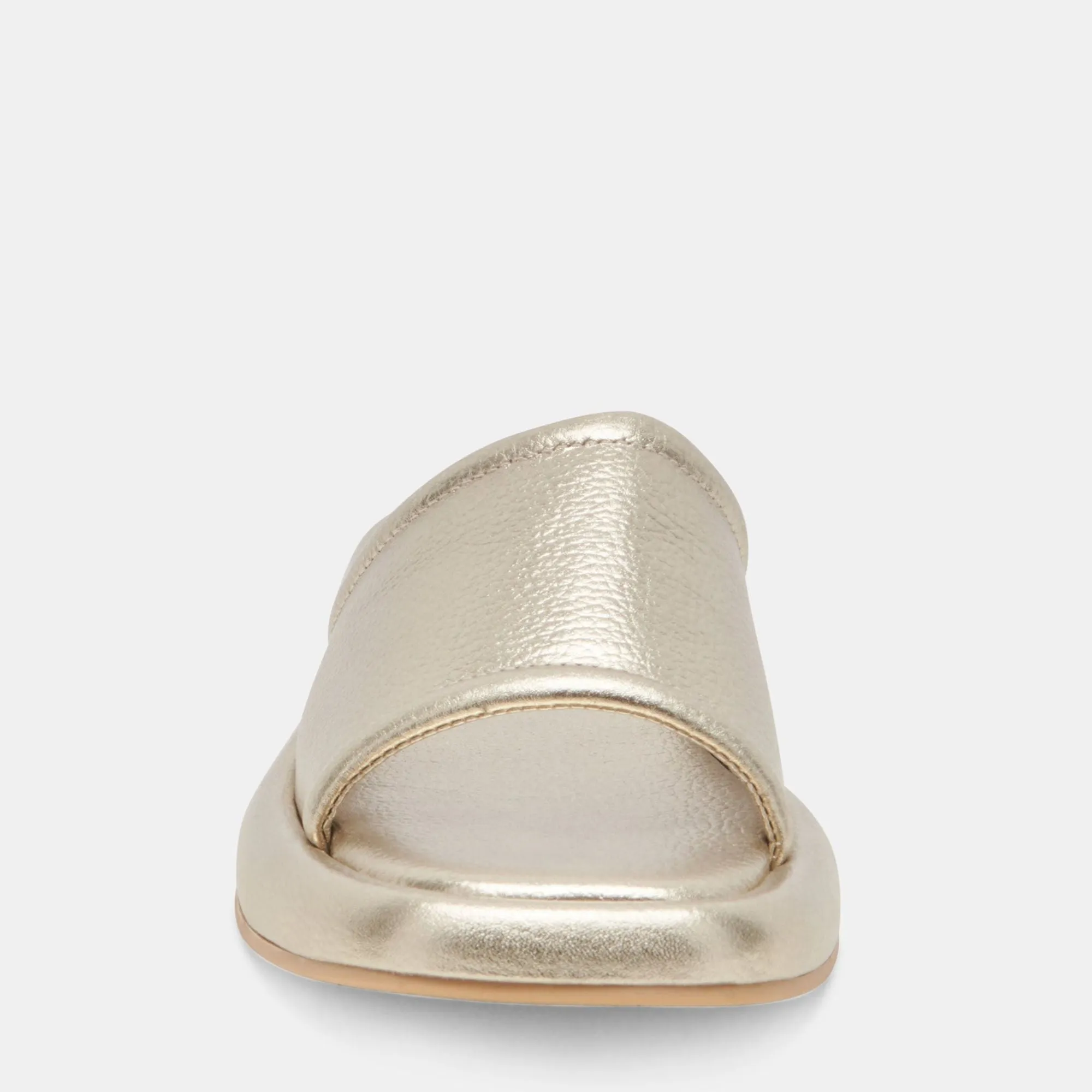 Aisha Sandals Gold Metallic Leather