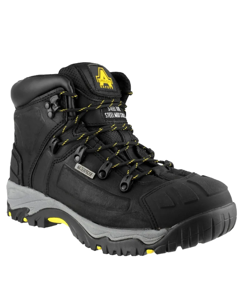 Amblers Safety AS803 Waterproof Wide Fit Safety Boots Amblers Safety Shoes