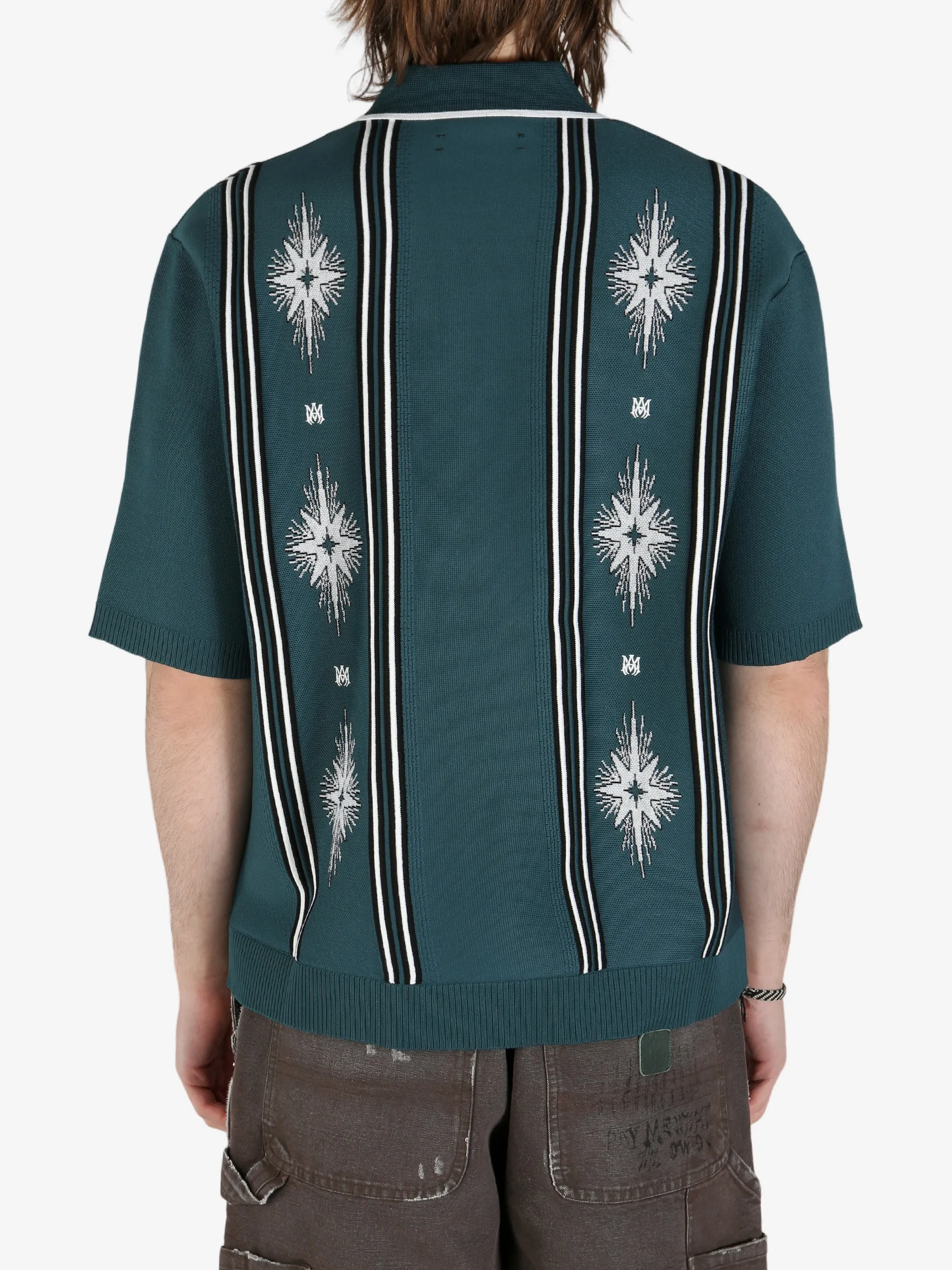 AMIRI - Men Starburst Button Down Polo Clothing_amiri