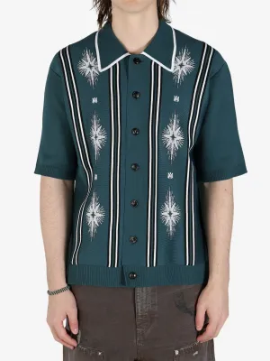 AMIRI - Men Starburst Button Down Polo Clothing_amiri