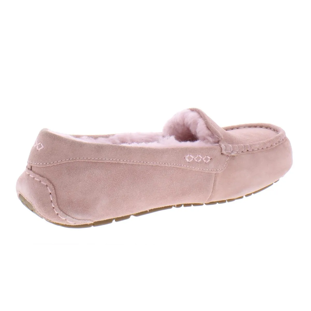 Ansley Womens Suede Comfy Moccasin Slippers