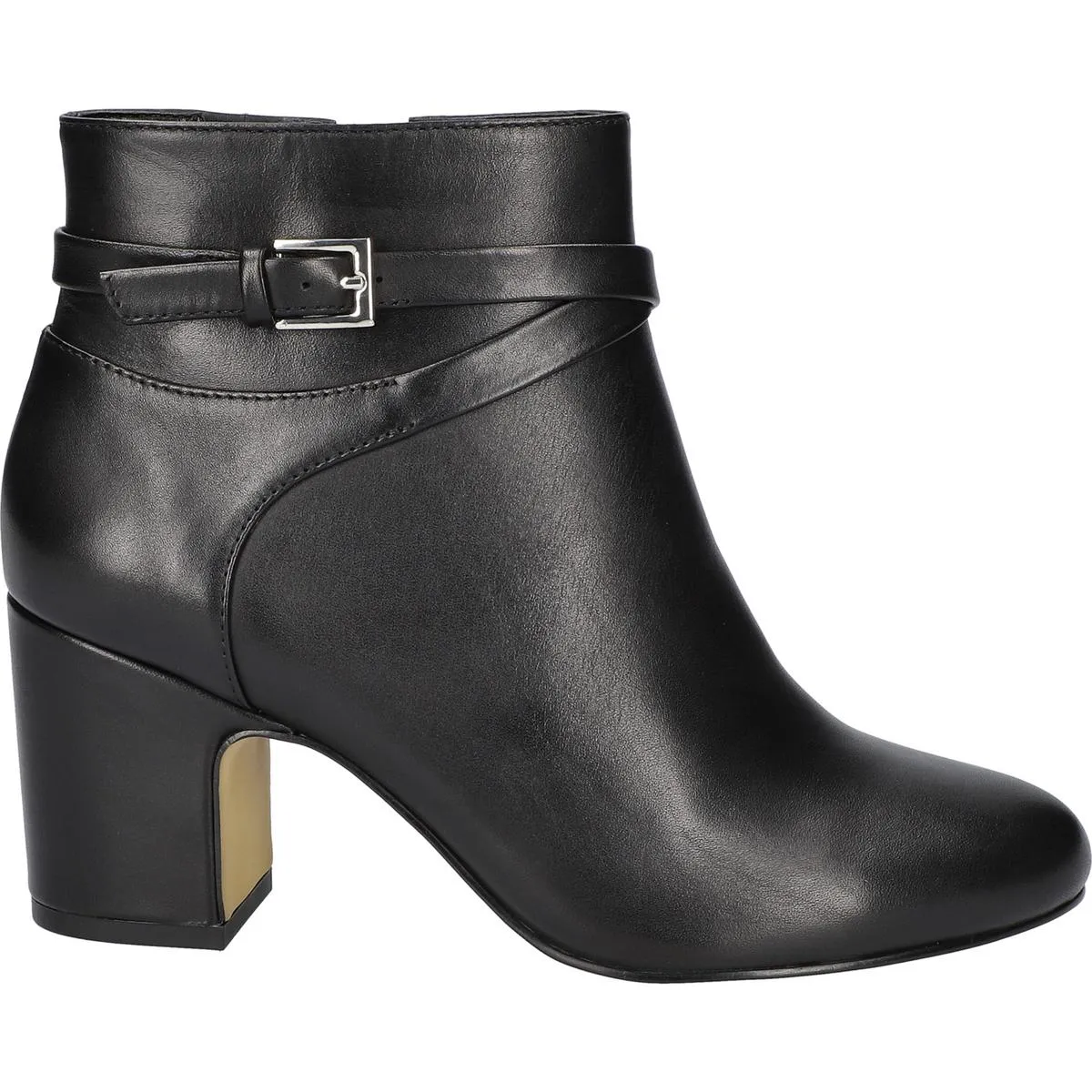 ARLETTE Womens Leather Zip Up Ankle Boots