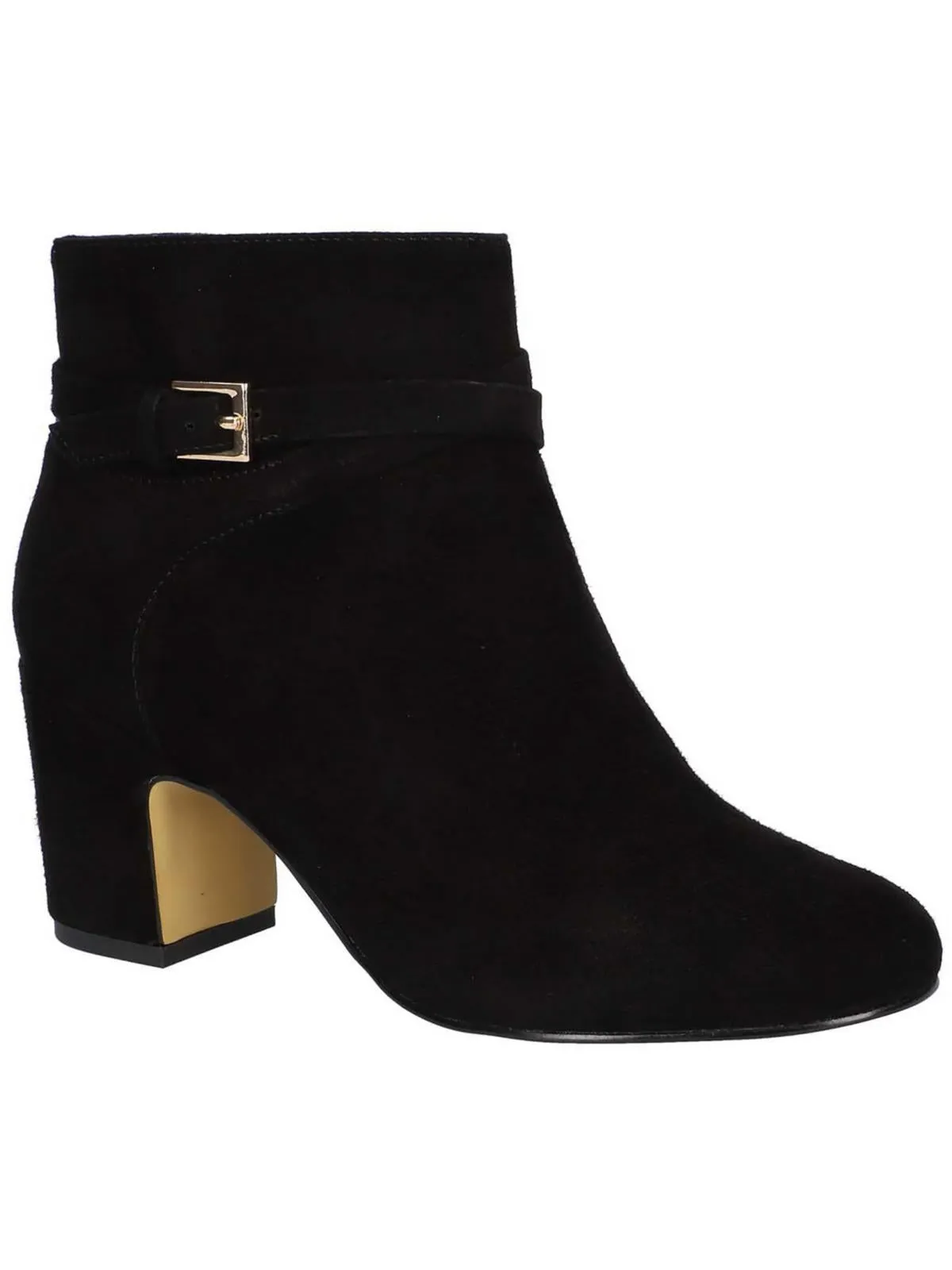 ARLETTE Womens Leather Zip Up Ankle Boots