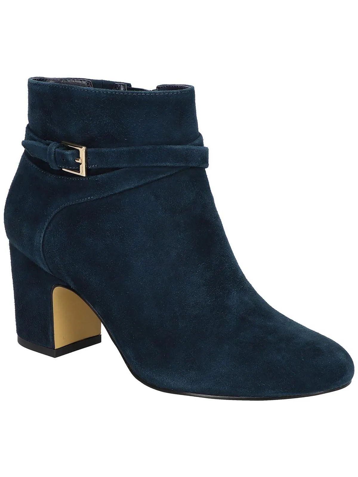 ARLETTE Womens Leather Zip Up Ankle Boots