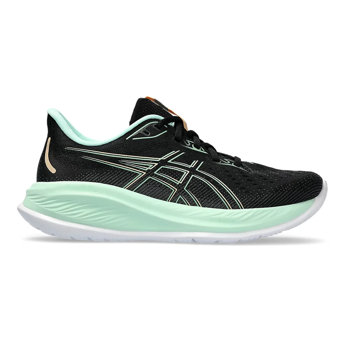 Asics Gel Cumulus 26 - Black - Mint Tint