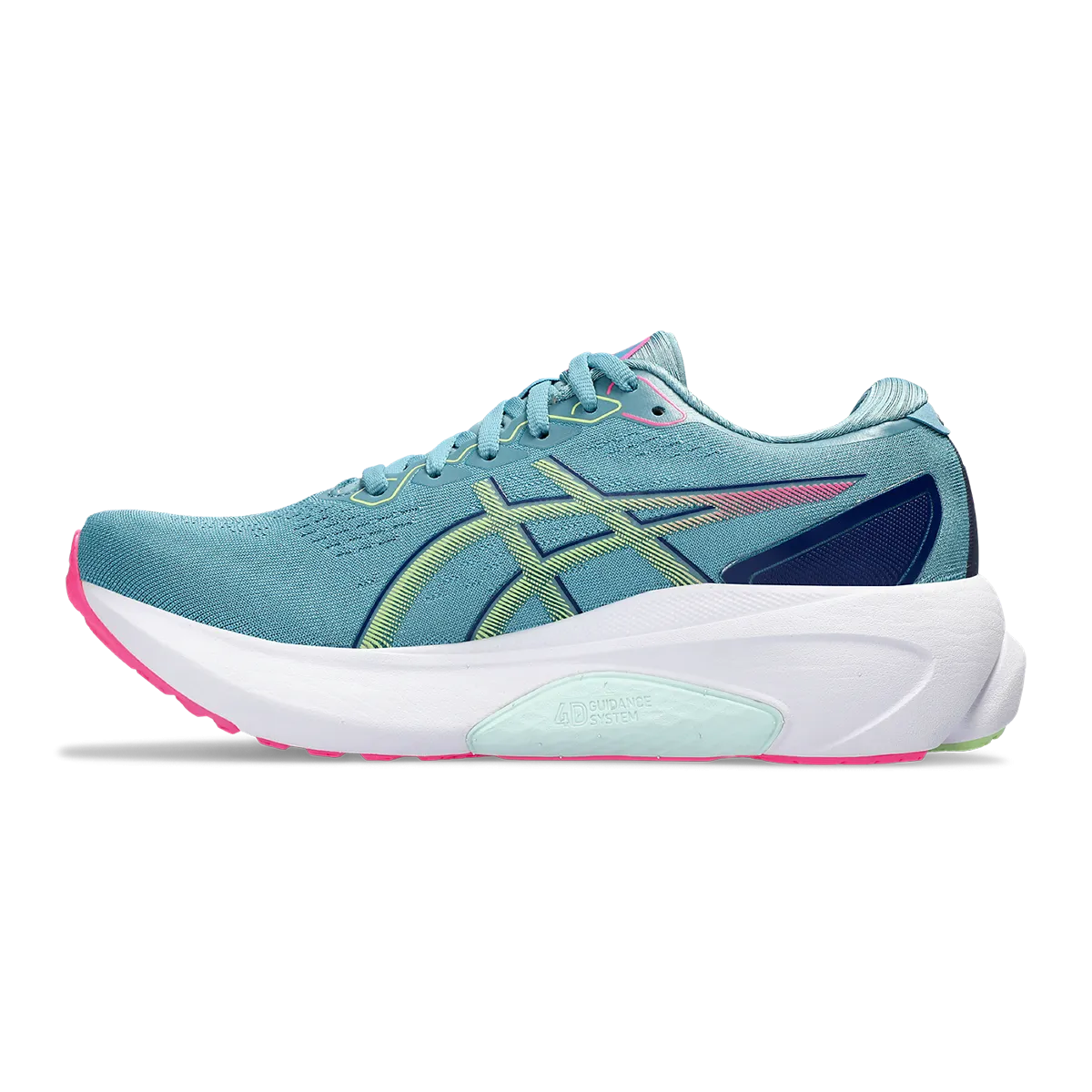 Asics Gel Kayano 30 - Gris Blue - Lime Green