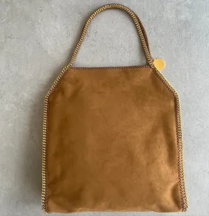 Baby Bella Large Shoulder Tote Suede, Brandy (G) Bags_Stella Mccartney_Bags