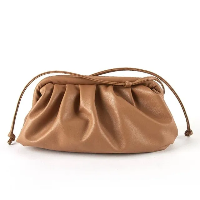 Bag For Women Cloud bag Soft Leather Madame Bag Single Shoulder Slant Dumpling Bag Handbag Day Clutches bags Messenger Bag Fashion Nova Bags