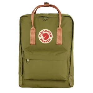 Bags FjallravenBackpack Men Fjallraven Kanken Classic Backpack Foliage Green / Peach Sand