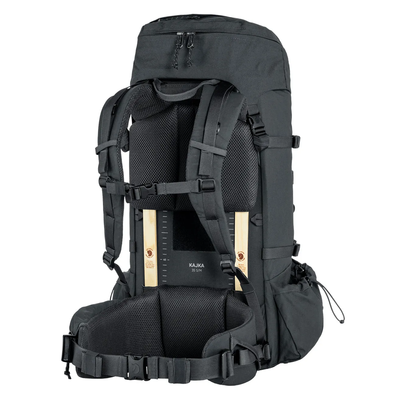 Bags Fjallravenbags Men Fjallraven Kajka 35 Backpack S/M Coal Black