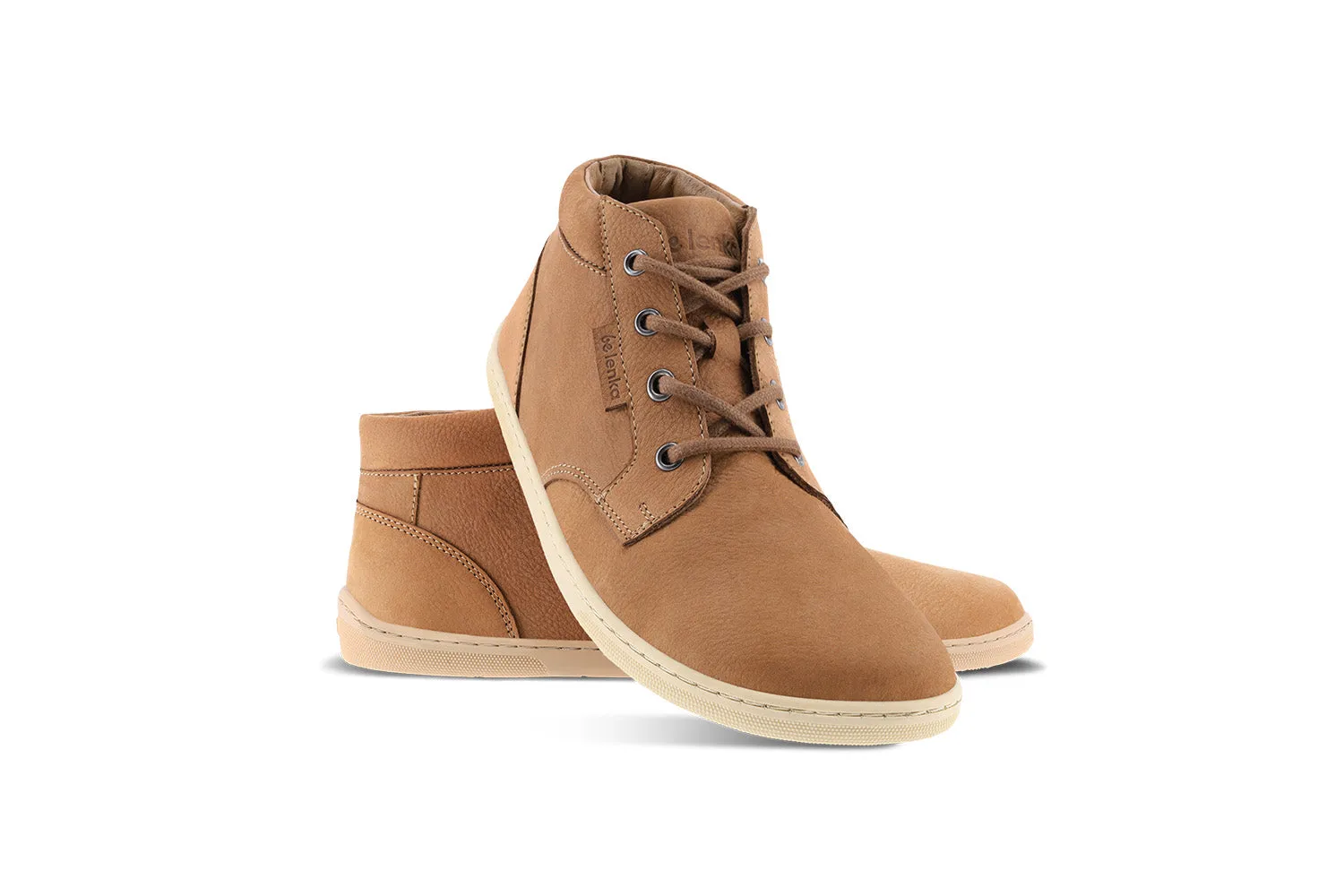 Barefoot Shoes - Be Lenka - Synergy - Cognac & Beige (Unisex) Shoes_Be Lenka_Footwear